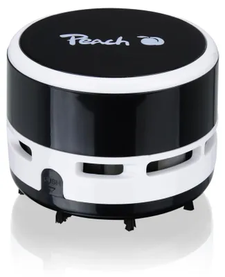 Produktbild von Peach Tischstaubsauger Schwarz - Mini Tisch Staubsauger mit hoher Saugkraft