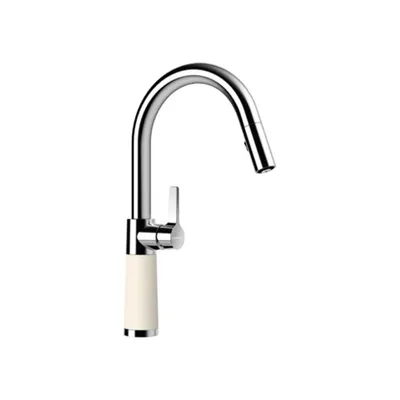 Produktbild von SCHOCK Armatur SC-520 in MAGNOLIA mit Zugauslauf / CRISTADUR®