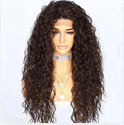 Image de Perruques pour femmes - Perruques de cheveux humains pour femmes - lavables