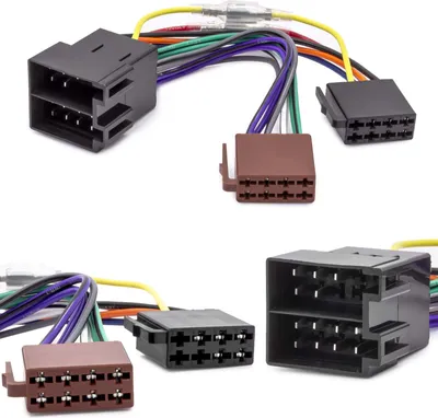 Produktbild von Auto Radio Adapter Kabel ISO Stecker Buchse Remote passend für Opel Astra F G Corsa B C