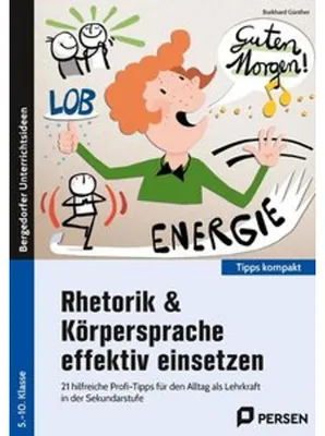 Obrázek produktu pro Rhetorik & Körpersprache effektiv einsetzen - Sek1