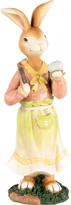 Immagine prodotto di Clayre & Eef figura decorativa coniglio 33 cm plastica marrone