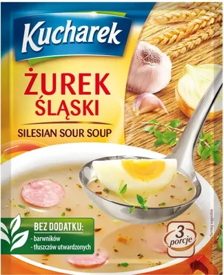 Produktbild von Kucharek Polnische Sauerteig-Trockensuppe Żurek śląski 46g
