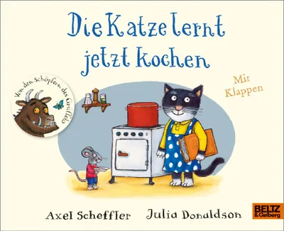 Image de Die Katze lernt jetzt kochen