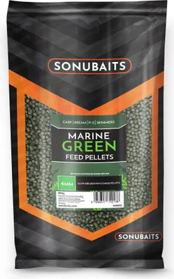 Produktbild von Sonubaits Marine Green Feed Pellets 4mm 900g