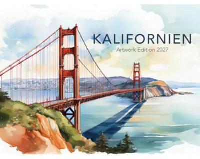 Produktbild von Kalifornien Artwork Edition Kalender 2027