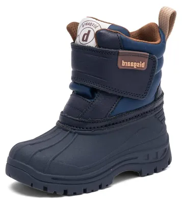 Produktbild von bisgaard 5715243898936, Stiefel, Kind, Blau, Breite Passform, Thermoplastischer Gummi (TPR), Leder, Polyurethan (PU)