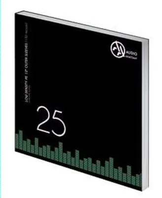 Produktbild von 25x 12" PE Low Density Outer Sleeves (130 Micron) - Audio Anatomy  - (Vinyl / Zubehör)
