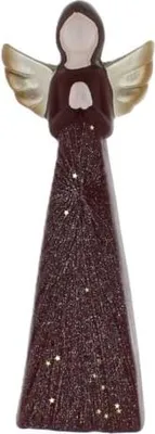 Produktbild von Figur Engel - Terrakotta - ca. 9,5x6x25,5 cm
