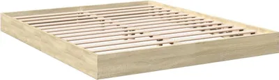 Produktbild von Bettgestell ohne Matratze Sonoma-Eiche 160x200 cm Holzwerkstoff