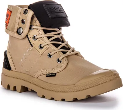 Produktbild von Palladium Baggy City Shelter Canvas Knöchelstiefel in Khaki Braun – 10.5 UK - 45 EU - 11.5 US / Khakibrown