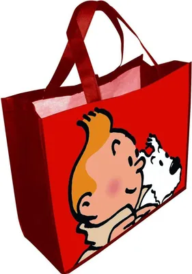 Produktbild von Moulinsart Halbwasserdichte Tasche Tamaño Único rot