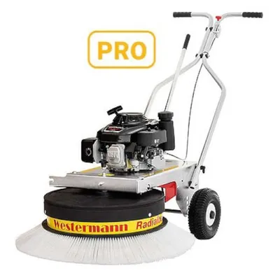 Produktbild von Radialbesen WR870 Benzinmotor 2.500m²/h 87cm breit 23cm Bürstentopf Kehrmaschine