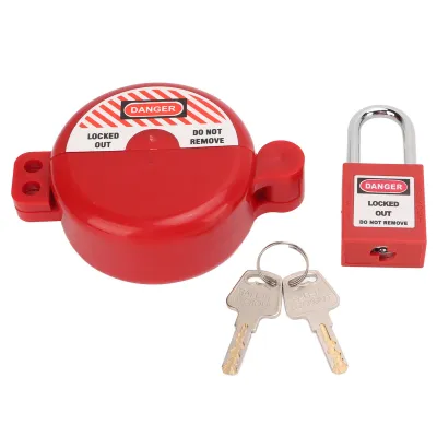 Obrázek produktu pro Zámek ventilu Lockout Tagout, Zámek šoupátka, Zařízení pro uzamčení ventilu, Zámek ventilu LOTO, Zámek plynové lahve, Sada pro uzamčení šoupátka, Zámek ventilu pro olejový plyn