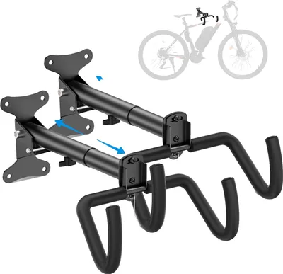 Produktbild von Fahrradträger, 60 kg Tragfähigkeit, faltbares Design, schwarz