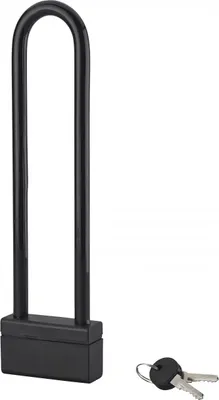 Image de Antivol U anse acier cémenté gaînée, Ø10mm, largeur 70mm, hauteur 300mm - THIRARD