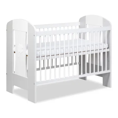 Immagine prodotto di Lettino per bambini 60x120 IVY – bianco / grigio