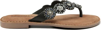 Produktbild von Lazamani Teenslippers  Teenslippers - Zwart - Maat 43