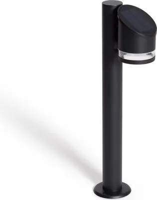 Produktbild von LED Bodenstehleuchte Außen Solar 50cm Aluminium Eddan Schwarz