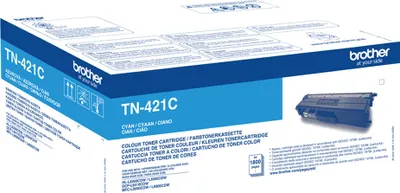 Produktbild von Brother Toner TN-421C Cyan (ca. 1800 Seiten)