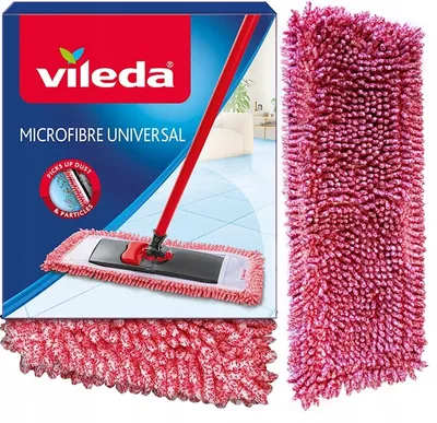 Zdjęcie produktu dla Wkład oryginalny do mopa płaskiego Vileda Chenille Microfibre Universal