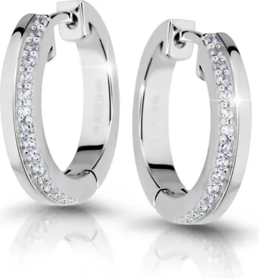 Immagine prodotto di Orecchini in argento con zirconi M23040