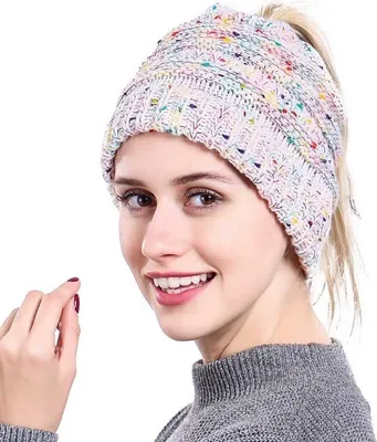Produktbild von Stylische Mütze DA-4336 in Rosa für Damen KP4336