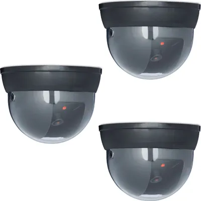 Produktbild von relaxdays Kamera Attrappe 3er Set