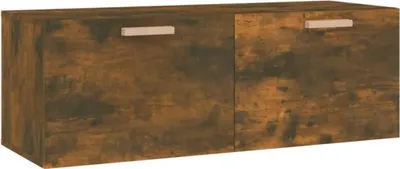 Obrázek produktu pro vidaXL Nástěnná skříň kouřový dub 100x36,5x35 cm výrobek ze dřeva