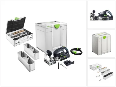 Productafbeelding van Festool DOMINO XL DF 700 EQ-Plus plugfrees 720 W + Festool SV-SYS D14 Domino-verbindingsassortiment + Systainer