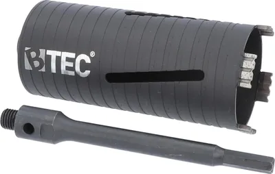 Produktbild von Diamant Bohrkrone NEXT GENERATION Ø 102 mm mit 6-kant Adapter 200 mm Nutzlänge 180 mm Segmenthöhe 10 mm Beton Mauerwerk Poroton Ziegel Porenbeton Tonrohr