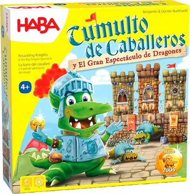 Produktbild von Haba Knuckling Knights & The Big Dragon Spectacle Brettspiel One Size