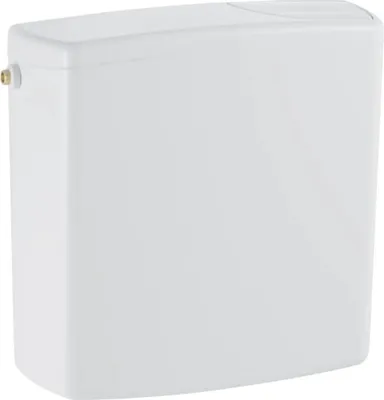 Produktbild von Geberit Spülkasten AP140 halbhochhaengend 2-Mengen, weiss, mit 3 Wasseranschl., 1 Stk.