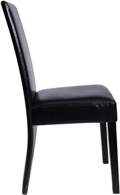 Immagine prodotto di vidaXL Sedie da pranzo 2 pezzi in Pelle finta nera