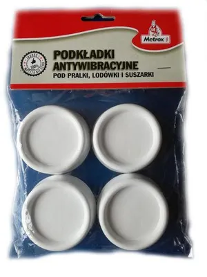 Obrázek produktu pro Antivibrační podložky METROX do praček a myček nádobí, sada 4 kusů.