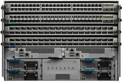 Produktbild von Cisco Nexus 9504, 0 - 40 °C, -40 - 70 °C, 5 - 95%, 0 - 4000 m, UL 60950-1 Second Edition, CAN/CSA-C22.2 No. 60950-1 Second Edition, EN 60950-1 Second Edition,..., 47CFR Part 15 (CFR 47) Class A, AS/NZS CISPR22 Class A, CISPR22 Class A, EN55022 Class A, ICES003...