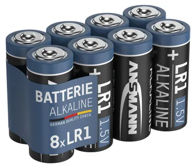 Produktbild von ANSMANN Alkaline Batterie LR1 1,5 Volt 8er Pack