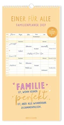 Produktbild von Familienplaner 2027 Einer für alle