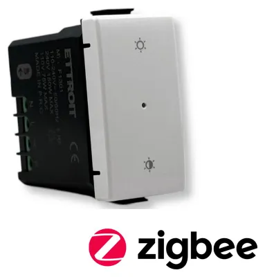 Immagine prodotto di ETTROIT Interruttore Dimmer Smart ZigBee Tuya Compatibile Matix - MTZB1301
