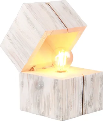 Obrázek produktu pro TRIO-Leuchten stolní lampa TREASURE WHT 12x16x12 cm bílá stolní lampa