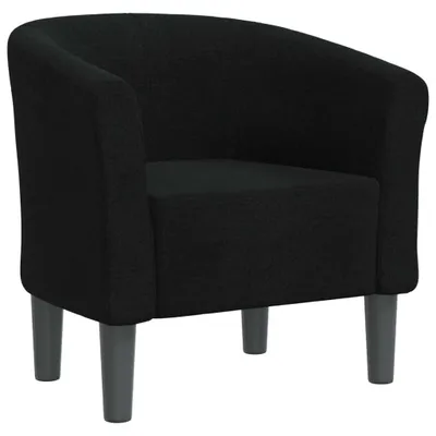 Produktbild von Clubsessel Schwarz Stoff
