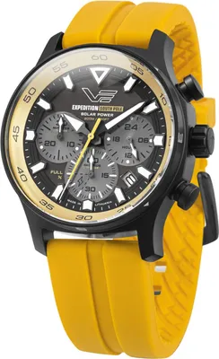 Vostok Europe VR42-592C763_YLW Herrenuhr Solar Expedition South Pole Chrono Gelb 1