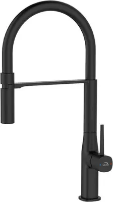 Produktbild von BADLAND Küchenarmatur Wasserhahn POLA Küchenmischer mit Magnetgriff für Küche in Schwarz