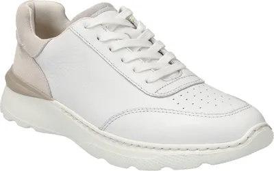 Produktbild von Clarks SprintLiteLace Herren-Sportschuhe, cremefarbenes Leder, Größe 40