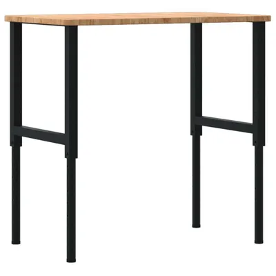 Obrázek produktu pro Pracovní stůl světle hnědý 100x60x(71,5–98) cm dub obdélníkový