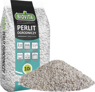 Zdjęcie produktu dla Bio2 Biovita Perlit Ogrodniczy 10L Naturalny Spulchniacz Dodatek Do Podłoża