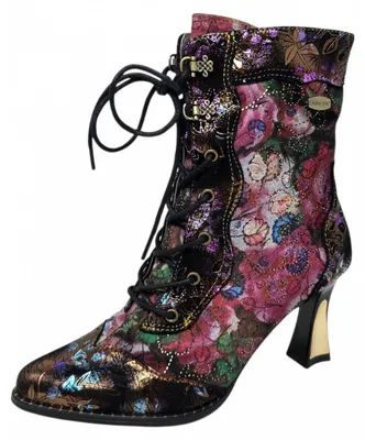 Produktbild von Laura Vita Schnürstiefelette Rot