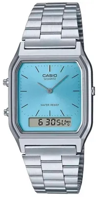 Produktbild von Uhr, Vintage, Silber\Blau