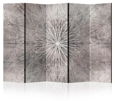 Immagine prodotto di LUMASOUL Paravento bifacciale, paravento divisorio per interni, motivo boho, 225x172 cm