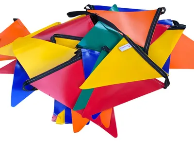 Produktbild von 10 Meter Wimpelkette (PVC) normal